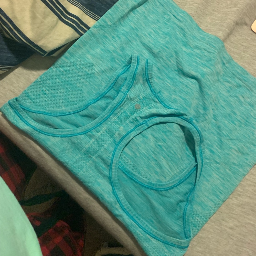 Lululemon Turquoise Tank Top